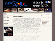 Tablet Screenshot of gemstarcustoms.com